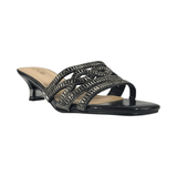 SANDALIAS DE FIESTA J - RUN NEGRO BRILLANTE MUJER | G679F3 J - RUN 35 - CalzadosPaola
