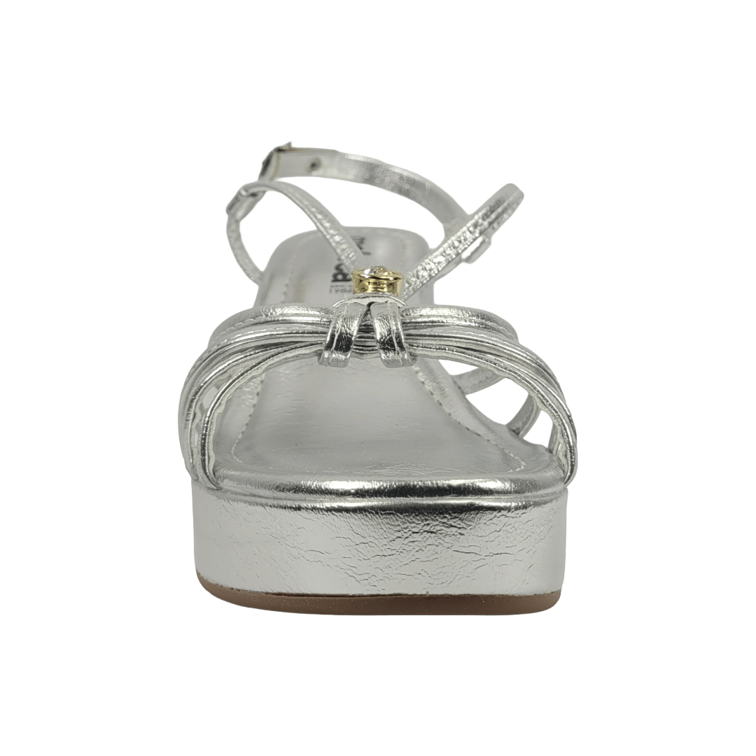 SANDALIAS DE FIESTA MOLECA PLATEADO MUJER | 5549.110.30838 - 41 1 MOLECA 35 - CalzadosPaola