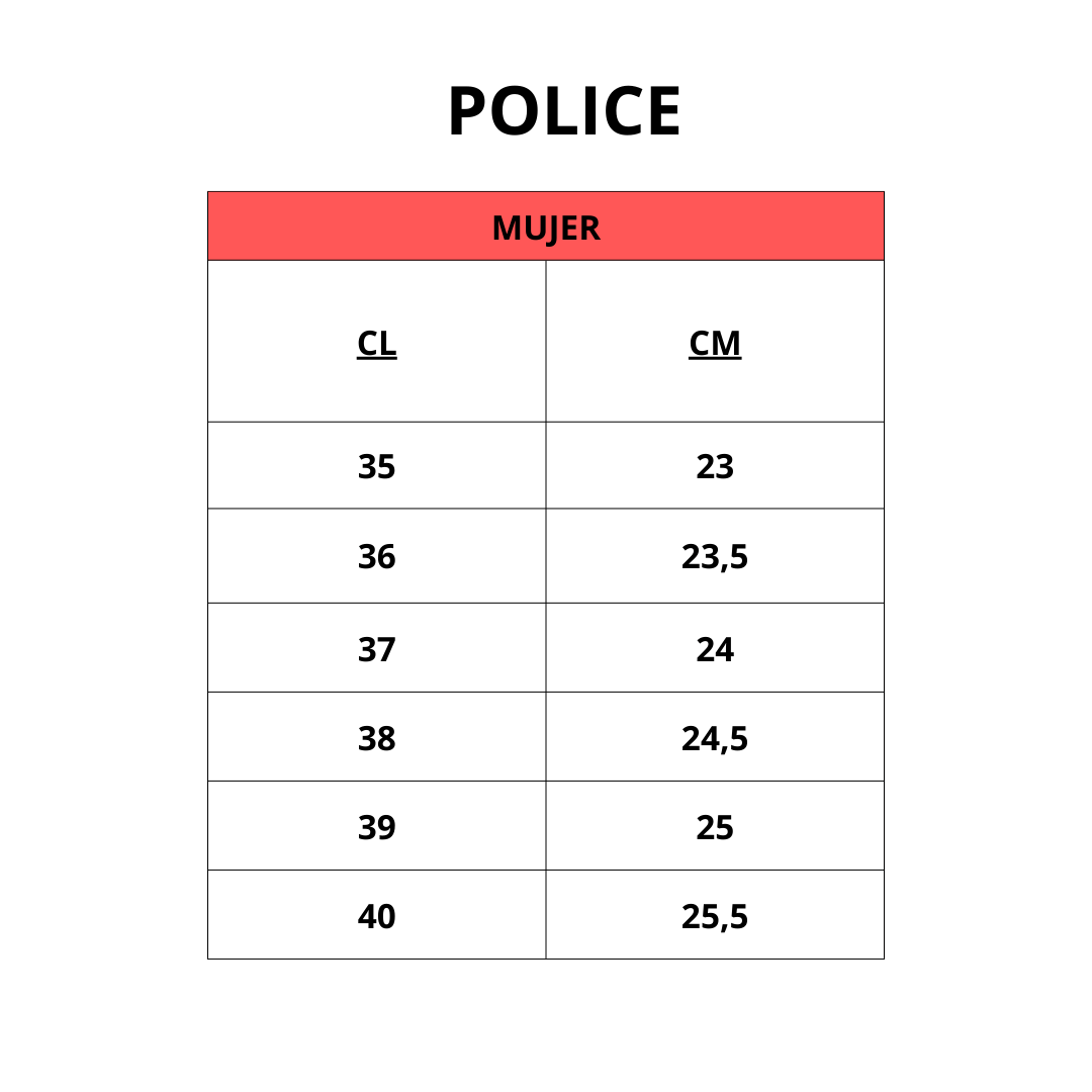 SANDALIAS DE FIESTA POLICE NEGRO MUJER PO - POS25B018 POLICE 35 - CalzadosPaola