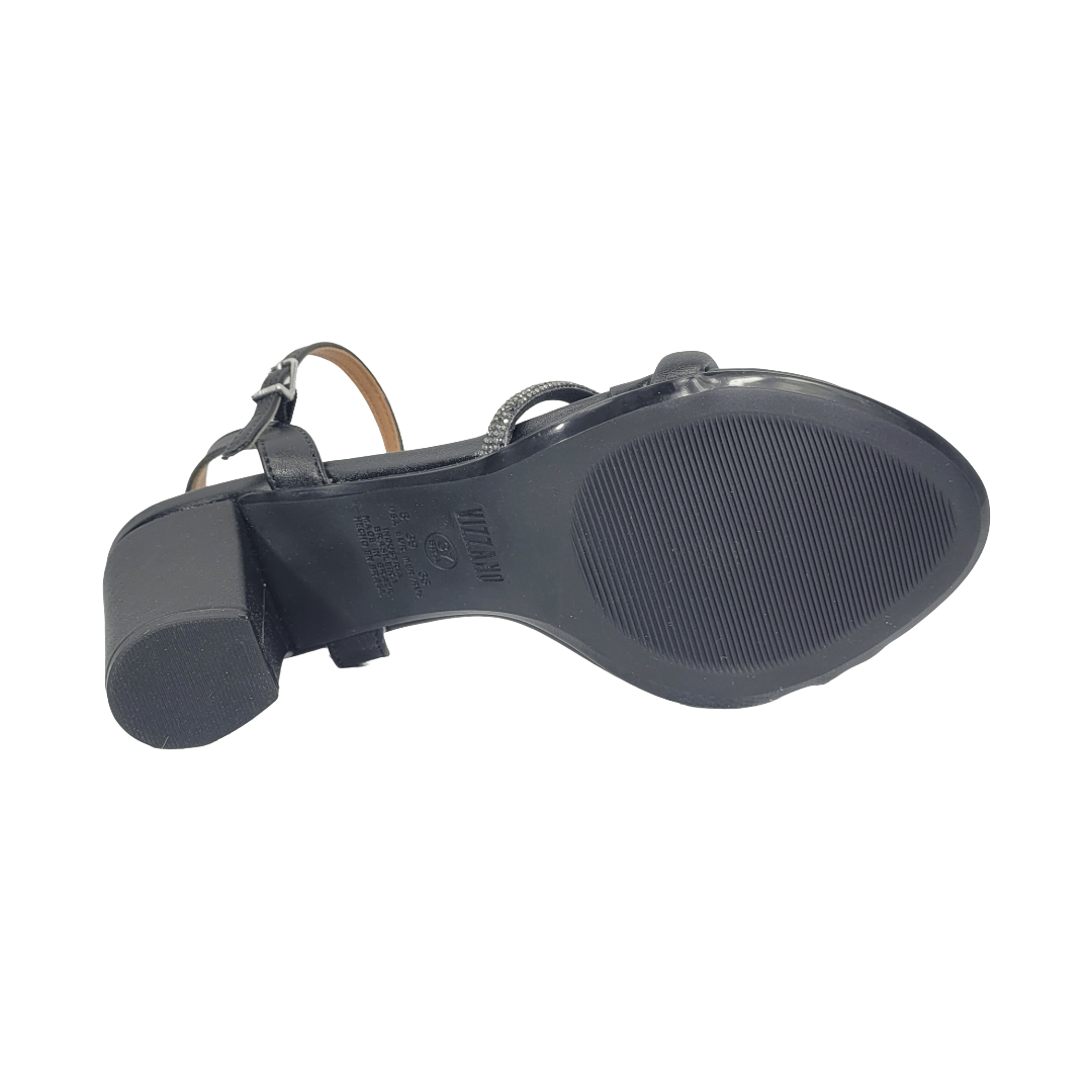 SANDALIAS DE FIESTA VIZZANO NEGRO MUJER | 6262.1034.30510 - 105319 VIZZANO 34 - CalzadosPaola