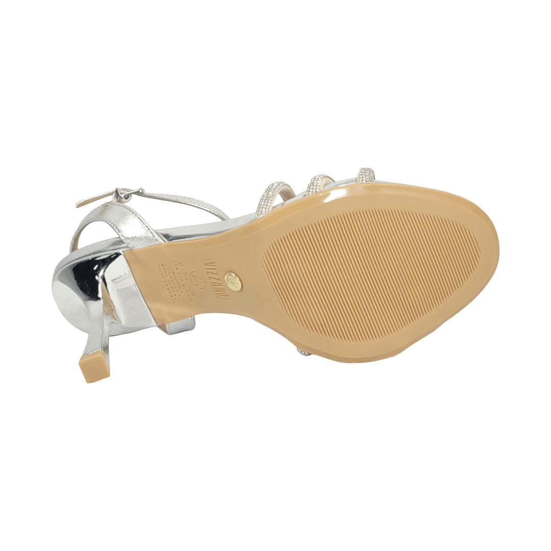 SANDALIAS DE FIESTA VIZZANO PLATA MUJER | 6552.203.30590 - 94074 VIZZANO 35 - CalzadosPaola