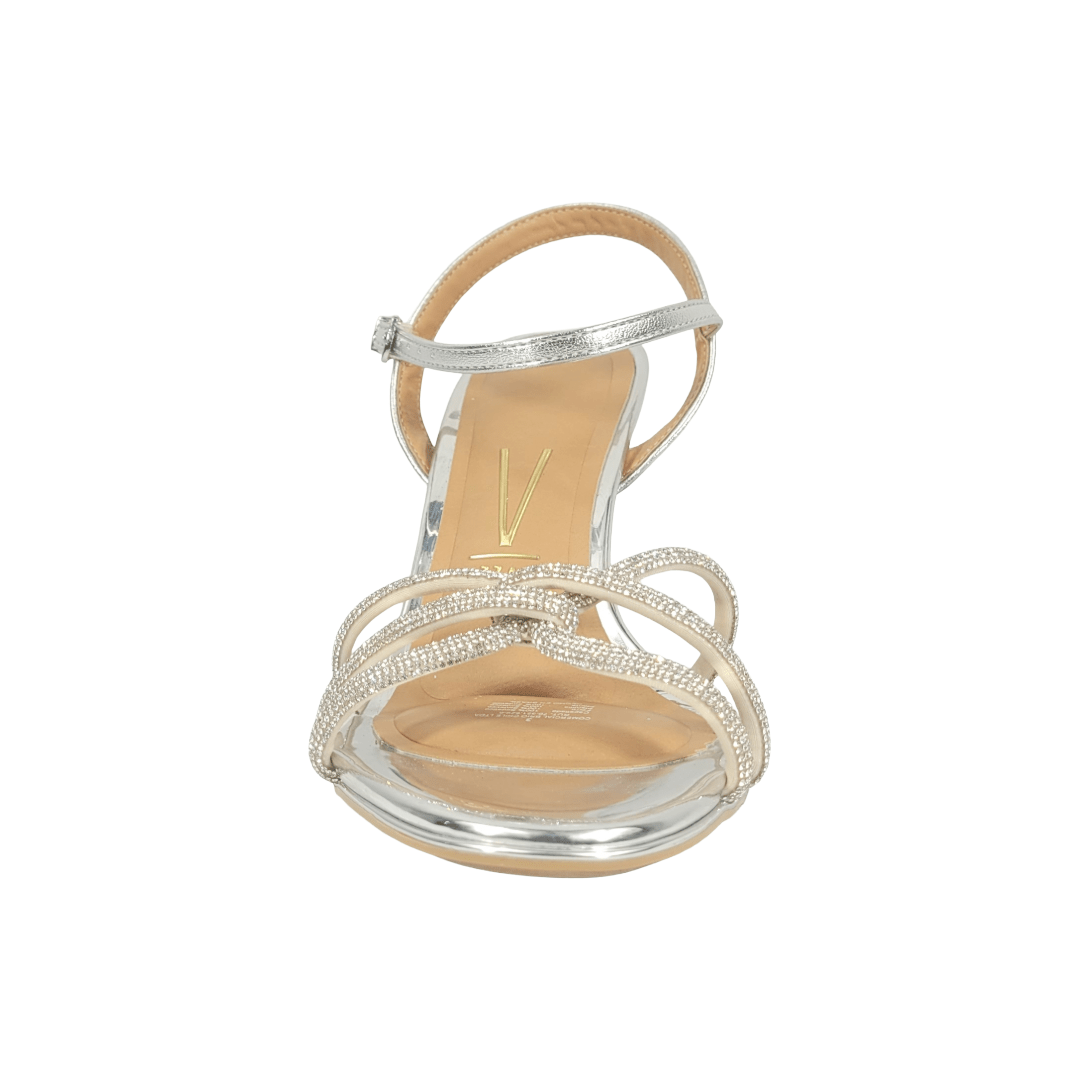 SANDALIAS DE FIESTA VIZZANO PLATA MUJER | 6552.203.30590 - 94074 VIZZANO 35 - CalzadosPaola