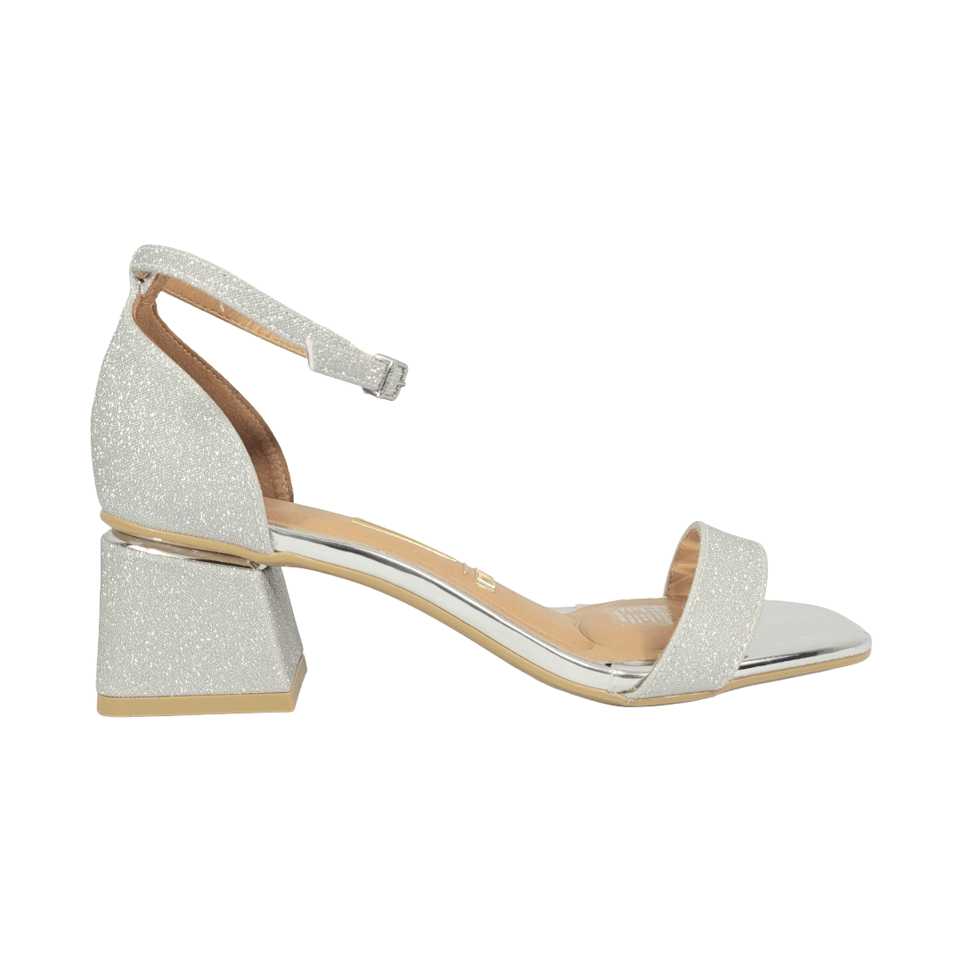 SANDALIAS DE FIESTA VIZZANO PLATEADO MUJER | 6428.104.26594 - 41 VIZZANO 34 - CalzadosPaola