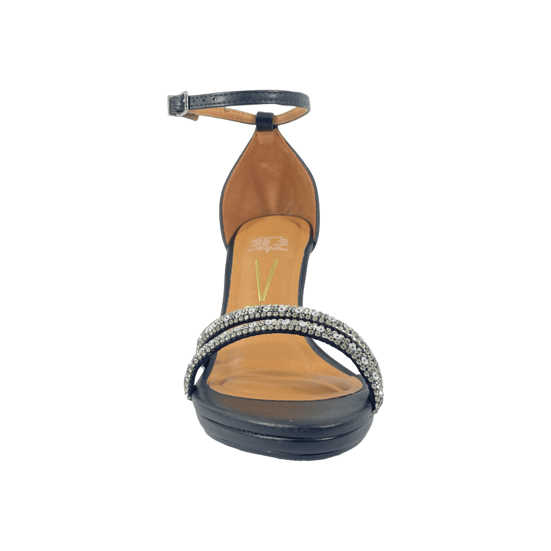 SANDALIAS DE FIESTA VIZZANO STILETTO NEGRO MUJER | 6210.1044.29059 - 100625 VIZZANO 34 - CalzadosPaola