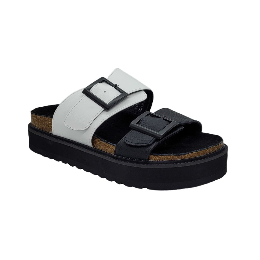 SANDALIAS DETOGNI LONDON BLANCO VJ230810 DETOGNI 40 - CalzadosPaola