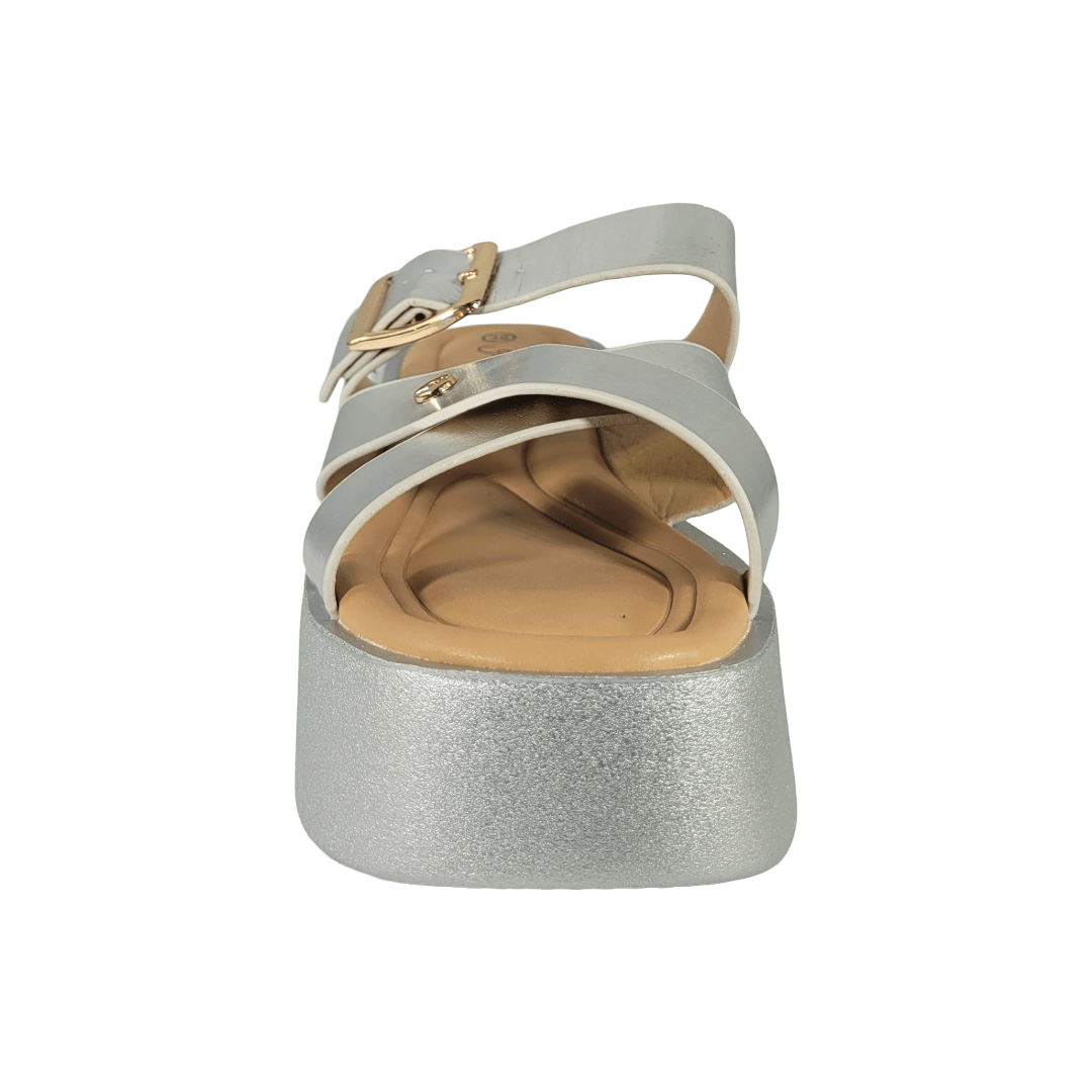 SANDALIAS J - RUN PLATEADO MUJER | G562F2 J - RUN 36 - CalzadosPaola