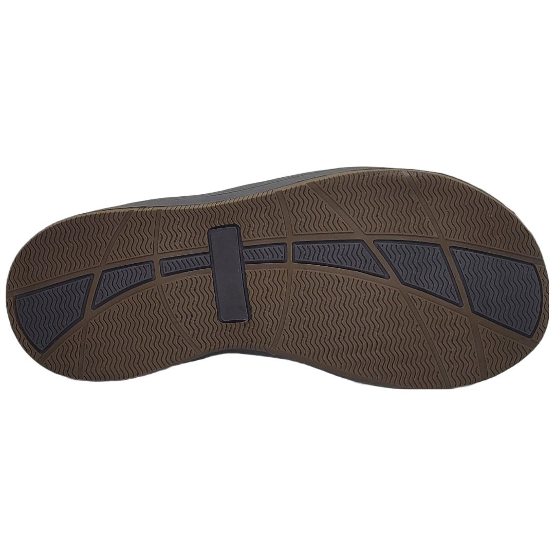 SANDALIAS LONDON DE CUERO CAFÉS | 9547 LONDON 44 - CalzadosPaola