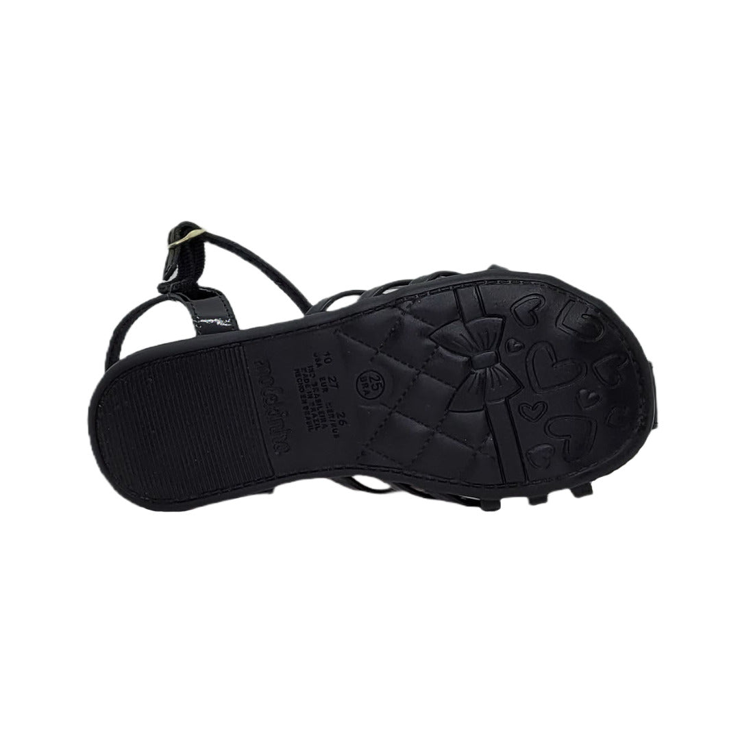 SANDALIAS MOLEKINHA NEGRAS (BEBÉS) | 2114.262.13488.15745 MOLEKINHA 26 - CalzadosPaola