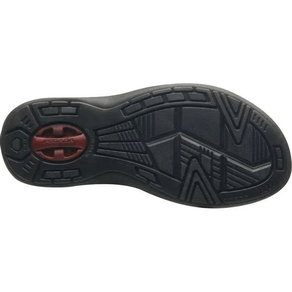 SANDALIAS PEGADA NEGRAS HOMBRE | 132954 - 02 PEGADA 44 - CalzadosPaola