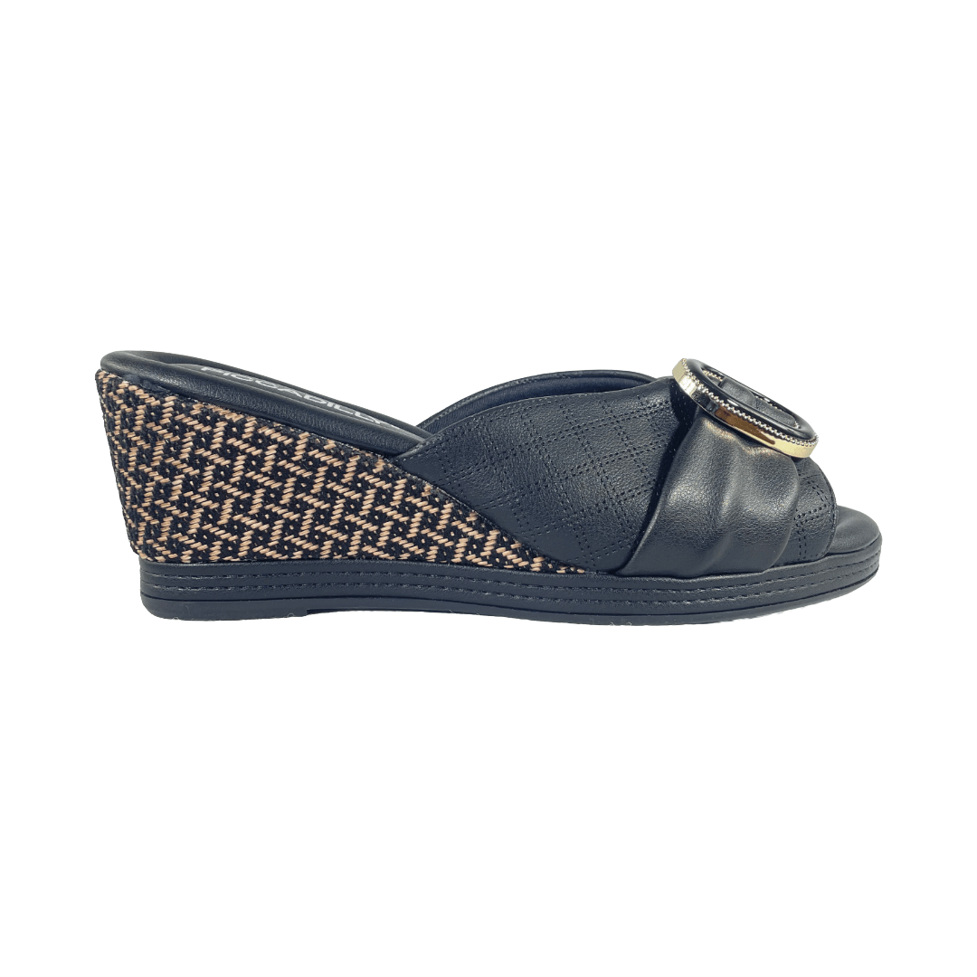 SANDALIAS PICCADILLY NEGRO CASUAL MUJER VU4699T PICADELLY 34 - CalzadosPaola