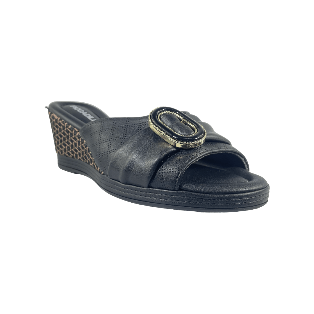 SANDALIAS PICCADILLY NEGRO CASUAL MUJER VU4699T PICADELLY 34 - CalzadosPaola