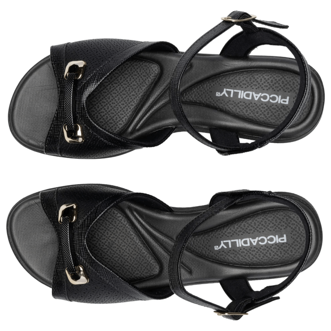 SANDALIAS PICCADILLY NEGRO MUJER PI - 54037700000005 PICADELLY 36 - CalzadosPaola