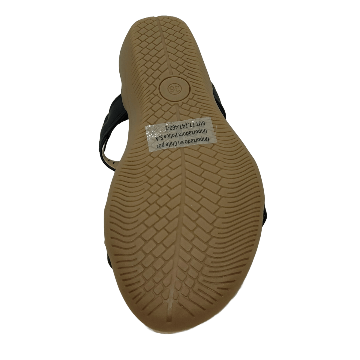 SANDALIAS POLICE BLACK PO - POS25B008 POLICE 35 - CalzadosPaola