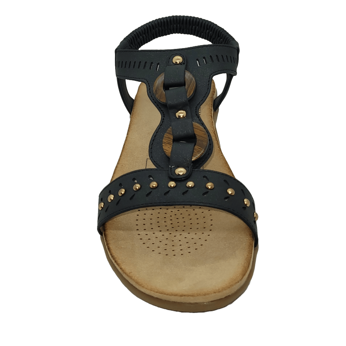 SANDALIAS POLICE BLACK PO - POS25B008 POLICE 35 - CalzadosPaola