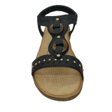 SANDALIAS POLICE BLACK PO - POS25B008 POLICE 35 - CalzadosPaola