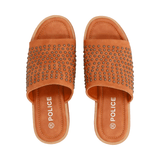 SANDALIAS POLICE CAMEL MUJER NF - YC2912 - 5 POLICE 35 - CalzadosPaola