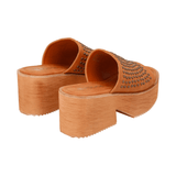 SANDALIAS POLICE CAMEL MUJER NF - YC2912 - 5 POLICE 35 - CalzadosPaola