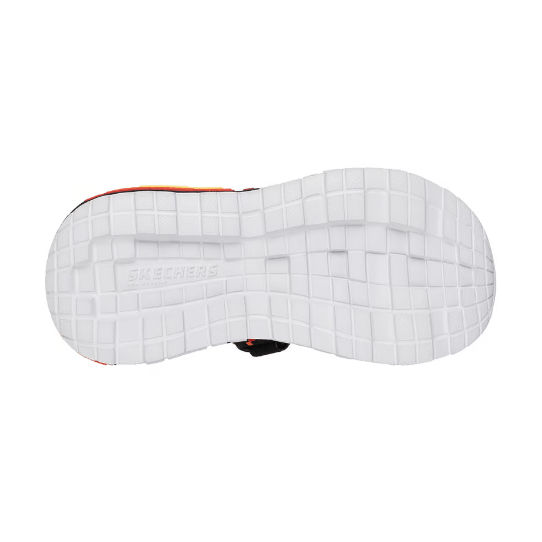 SANDALIAS SKECHERS MEGA SPLASH INFANTIL 402161L - BKRD SKECHERS 27 - CalzadosPaola