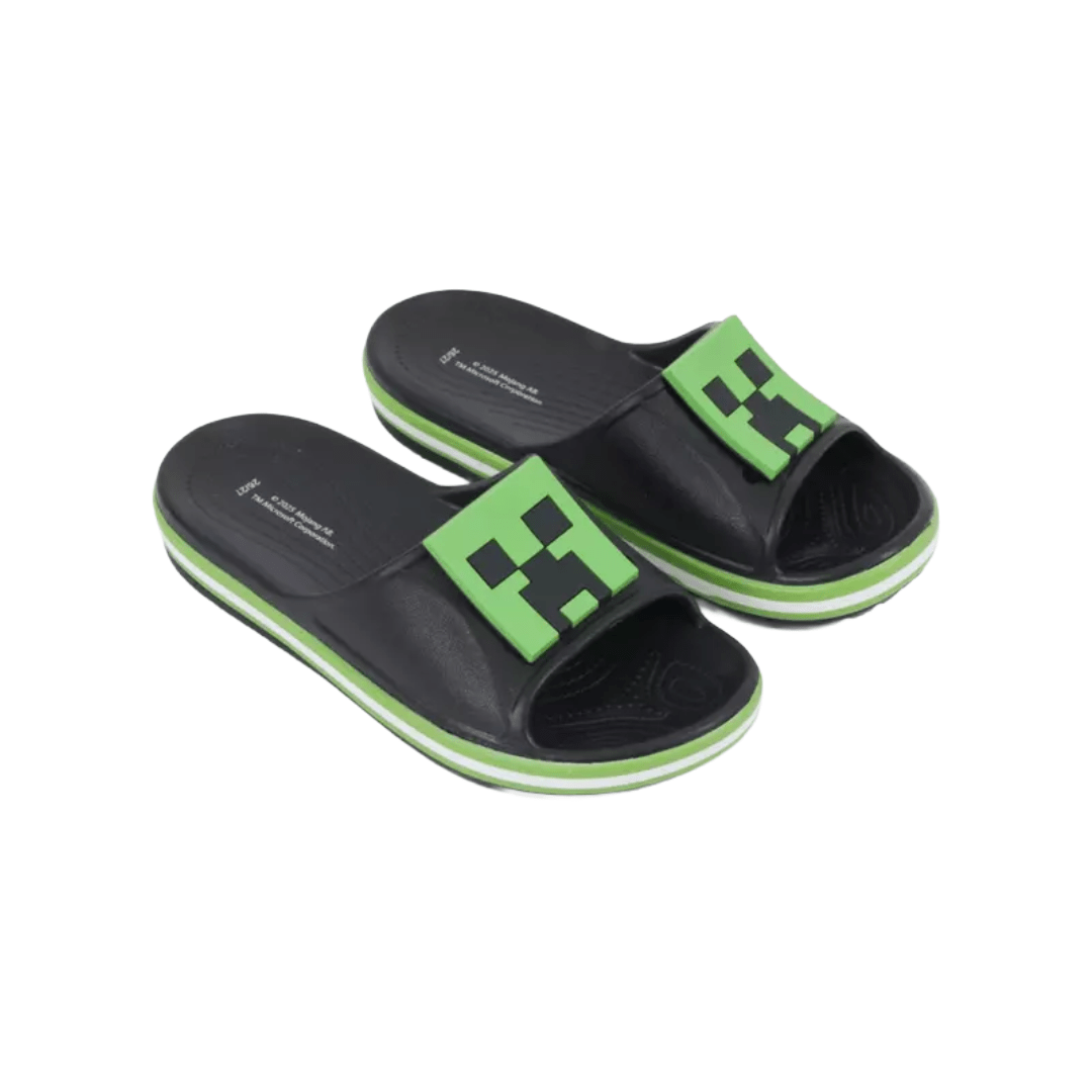SANDALIAS SLIDE TBC MINECRAFT INFANTIL | 324015702 TBC 24 - CalzadosPaola