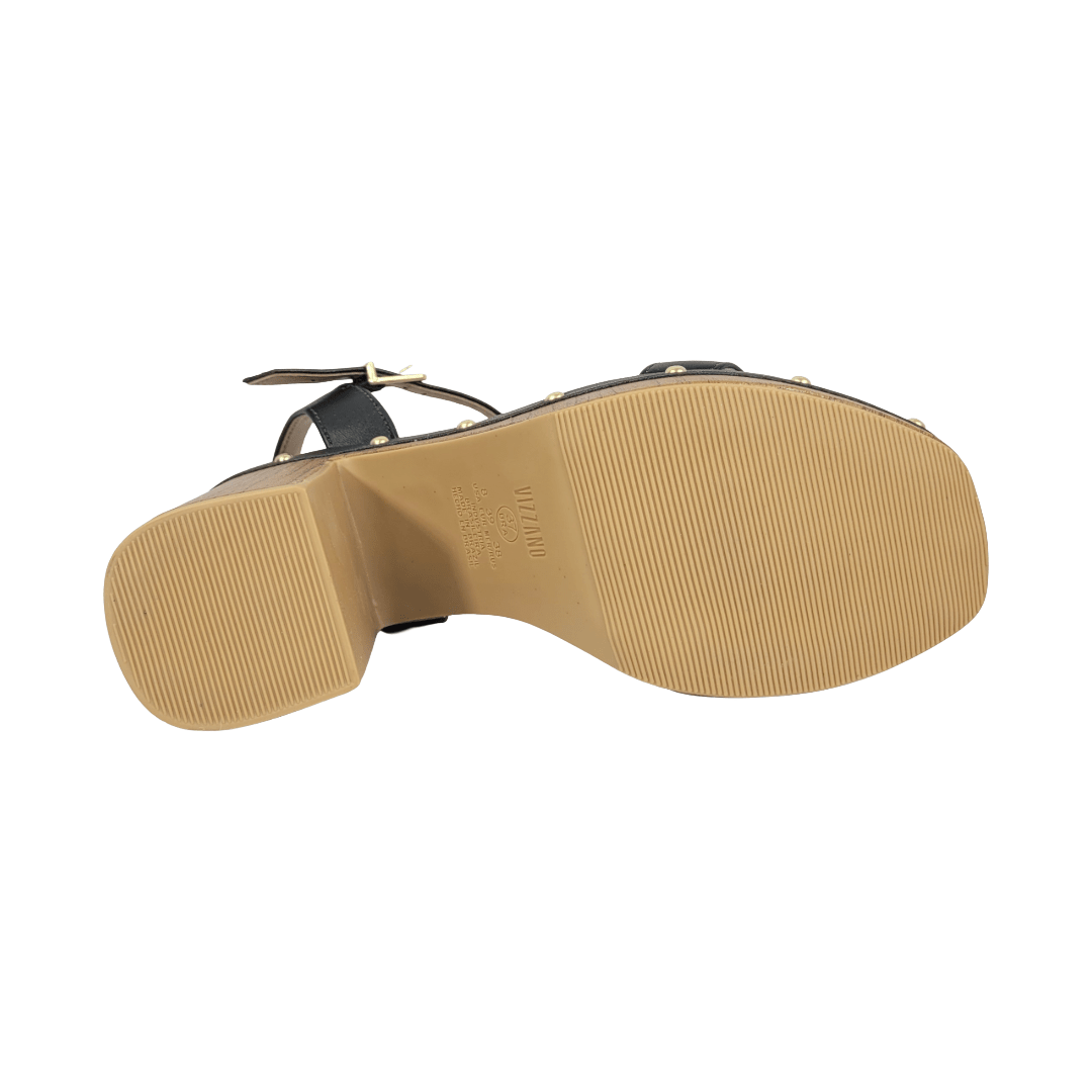 SANDALIAS VIZZANO NEGRO MUJER | 6541.200.28683 - 96782 VIZZANO 35 - CalzadosPaola