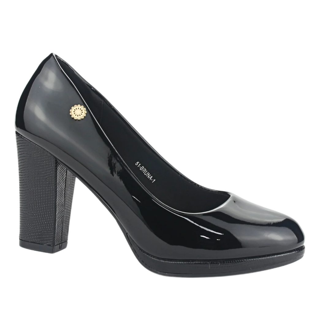 TACONES CHALADA MUJER BLACK 51 - BRUNA - 1 CHALADA 40 - CalzadosPaola