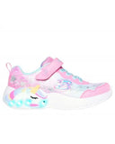 ZAPATILLAS SKECHERS S-LIGHTS UNICORN DREAMS WISHFUL MAGIC (LUCES) NIÑAS 302299L-PKTQ