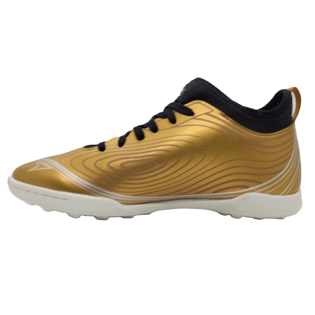 ZAPATILLAS BABY FÚTBOL POWER SHIELD DORADAS (JUVENIL) | 481 - 8402 POWER 38 - CalzadosPaola