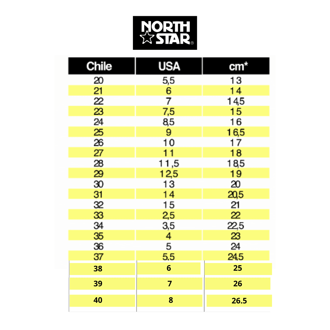 ZAPATILLAS ESCOLARES NORTH STAR INFANTIL 501 - 6928 BATA 35 - CalzadosPaola