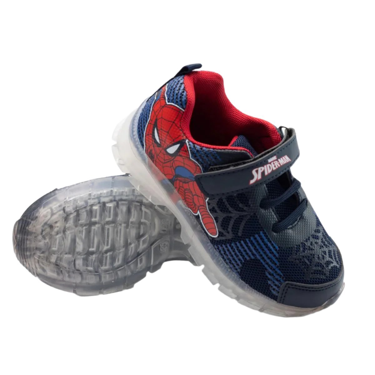 ZAPATILLAS LUCES SPIDER - MAN AZUL MARINO MARVEL TBC (NIÑOS) | 660374 TBC 33 - CalzadosPaola