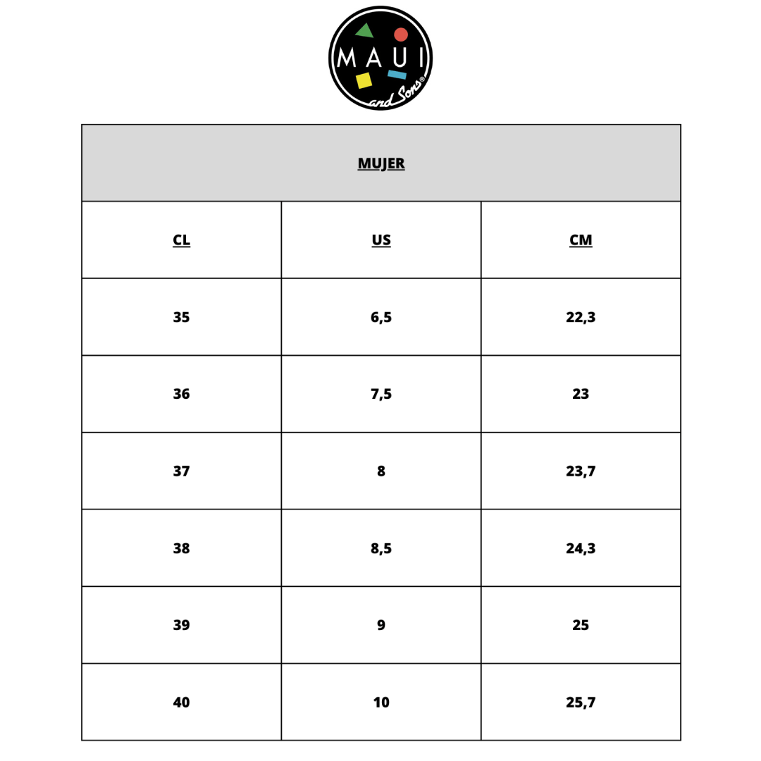 ZAPATILLAS MAUI BOAT ESCOLARES MUJER | 5CE122 MAUI 40 - CalzadosPaola