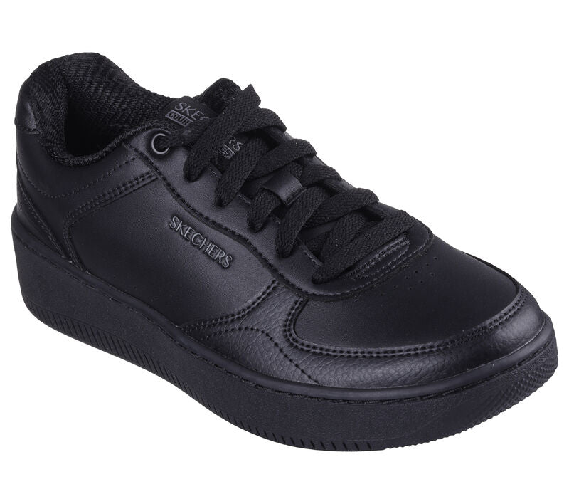ZAPATILLAS SKECHERS ESCOLAR SPORT COURT 2.0 | 185160 - BBK SKECHERS 35 - CalzadosPaola