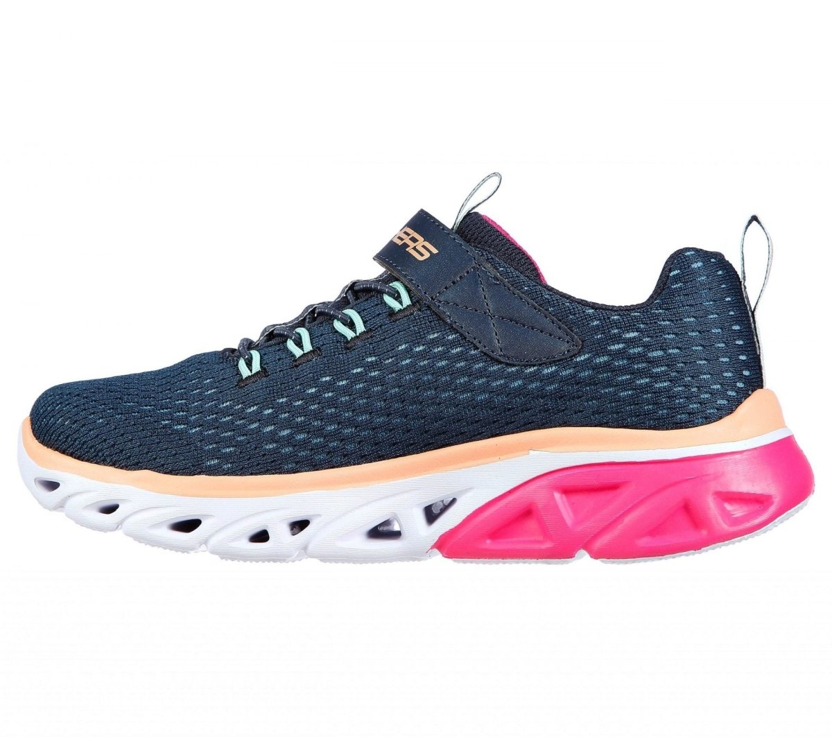 ZAPATILLAS SKECHERS GLIDE STEP SPORT NIÑAS 302472L - NVPK SKECHERS 33 - CalzadosPaola