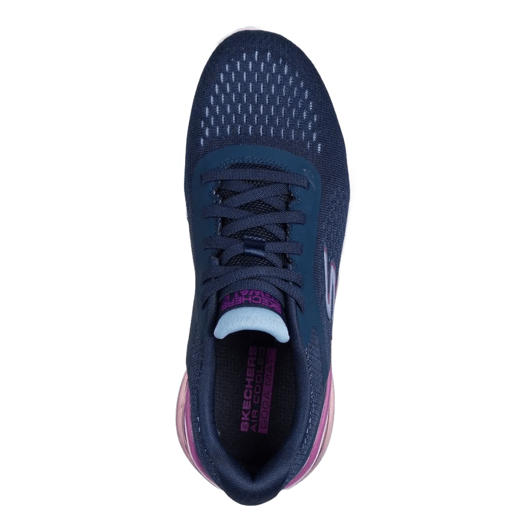 ZAPATILLAS SKECHERS GO WALK AIR 3.0 AZUL MARINO (MUJER) | 124375 - NVPR SKECHERS 36 - CalzadosPaola