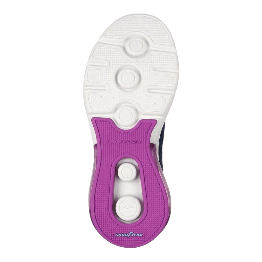 ZAPATILLAS SKECHERS GO WALK AIR 3.0 AZUL MARINO (MUJER) | 124375 - NVPR SKECHERS 36 - CalzadosPaola