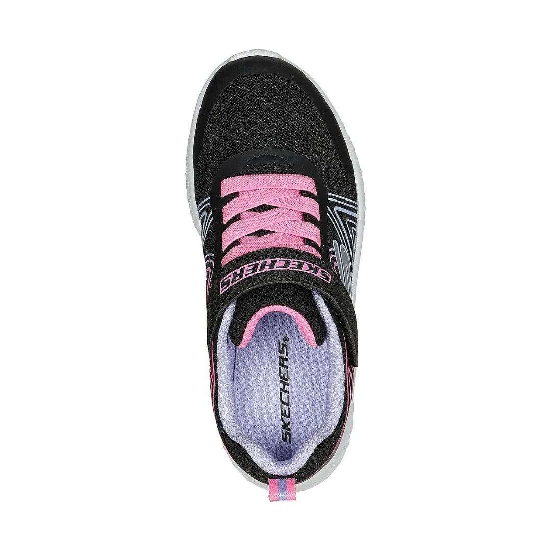 ZAPATILLAS SKECHERS [MICROSPEC PLUS] SWIRL SWEET (NIÑAS) | 303535L - BKMT SKECHERS 26 - CalzadosPaola