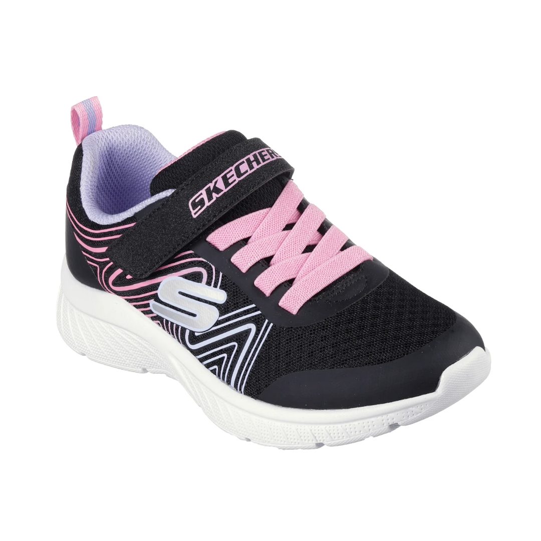 ZAPATILLAS SKECHERS [MICROSPEC PLUS] SWIRL SWEET (NIÑAS) | 303535L - BKMT SKECHERS 26 - CalzadosPaola