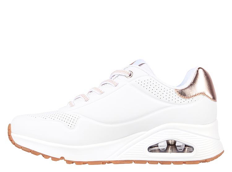 ZAPATILLAS SKECHERS [UNO] SHIMMER AWAY (MUJER) | 155196 - WHT SKECHERS 40 - CalzadosPaola
