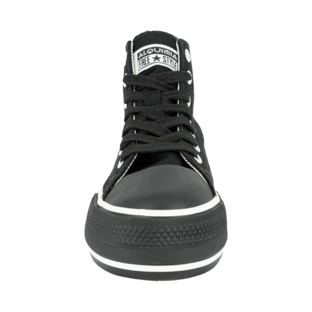 ZAPATILLAS URBANAS ALQUIMIA NEGRO MUJER 5835 ALQUIMIA 35 - CalzadosPaola