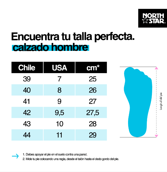 ZAPATILLAS URBANAS NORTH STAR HOMBRE | 881 - 6497 NORTH STAR 45 - CalzadosPaola