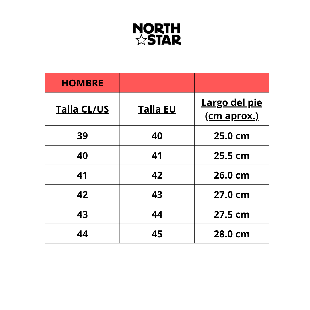 ZAPATILLAS URBANAS NORTH STAR REPLAY HOMBRE | 881 - 6906 NORTH STAR 39 - CalzadosPaola