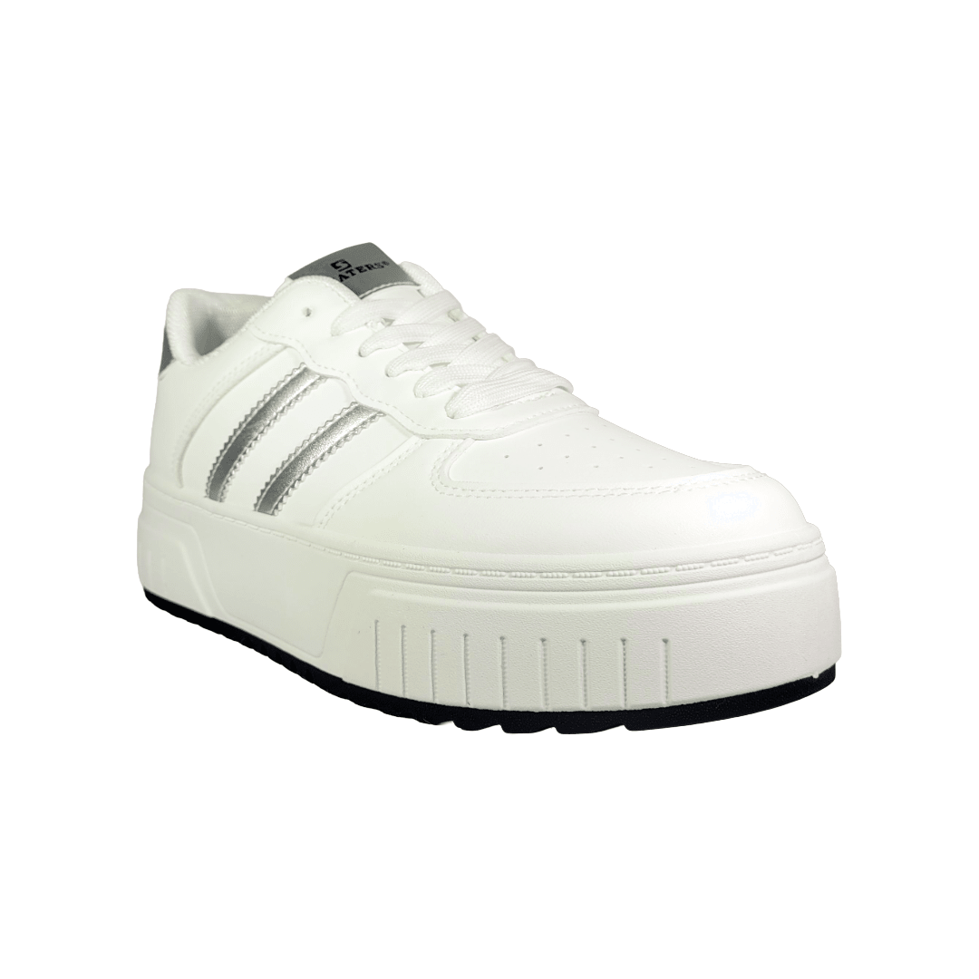 ZAPATILLAS URBANAS SKATER BLANCO MUJER | 772 - 0615 SKATER 35 - CalzadosPaola