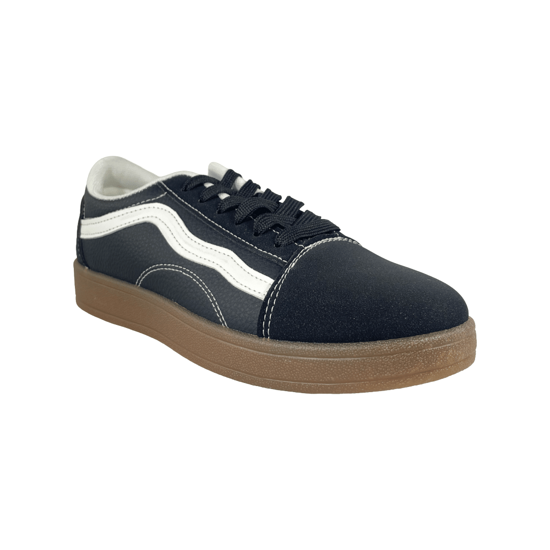 ZAPATILLAS URBANAS SKATER NEGRO CASUAL MUJER 772 - 0131 SKATER 35 - CalzadosPaola