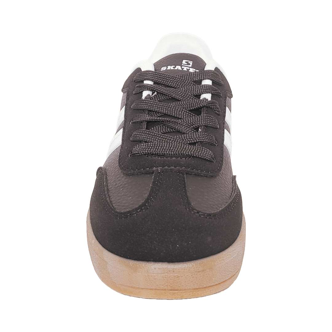 ZAPATILLAS URBANAS SKATER NEGRO/BLANCO MUJER | 772 - 0500 SKATERS 35 - CalzadosPaola