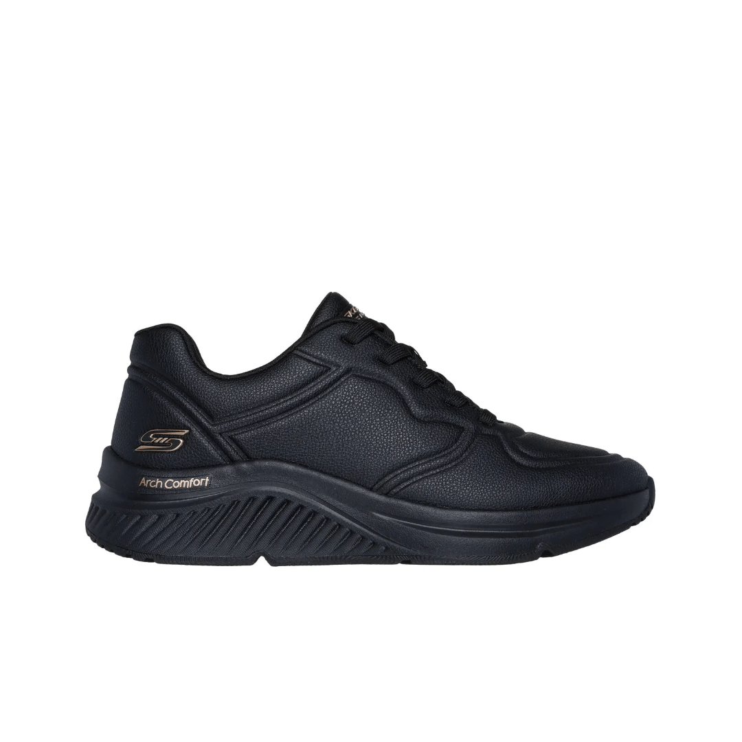 ZAPATILLAS URBANAS SKECHERS ARCH COMFORT MUJER | 117560 - BBK SKECHERS 35,5 - CalzadosPaola