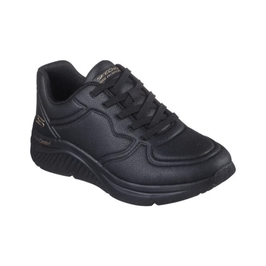 ZAPATILLAS URBANAS SKECHERS ARCH COMFORT MUJER | 117560 - BBK SKECHERS 35,5 - CalzadosPaola