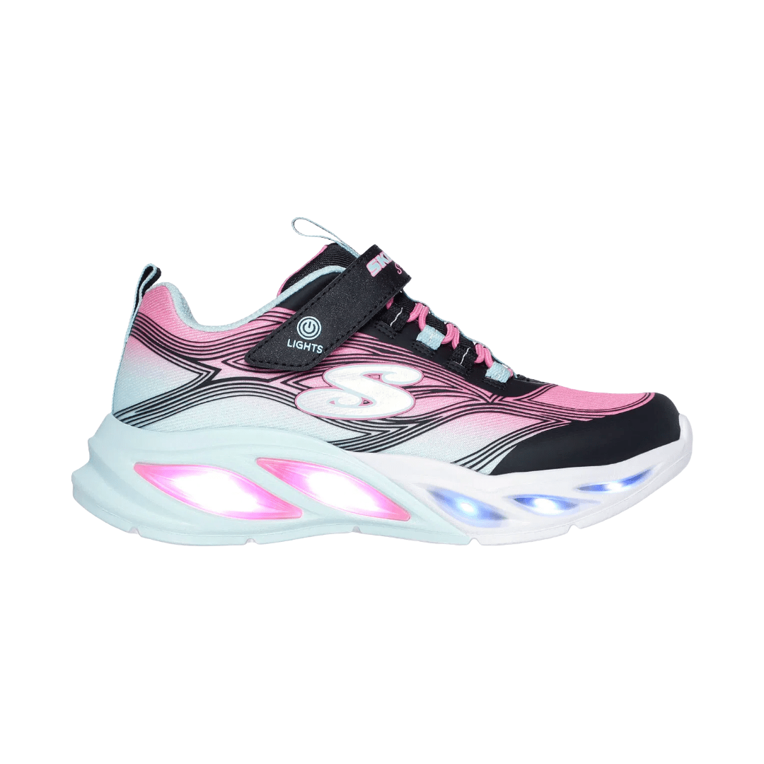 ZAPATILLAS URBANAS SKECHERS COSMIC GLOW INFANTIL | 303712L - BKMT SKECHERS 26 - CalzadosPaola