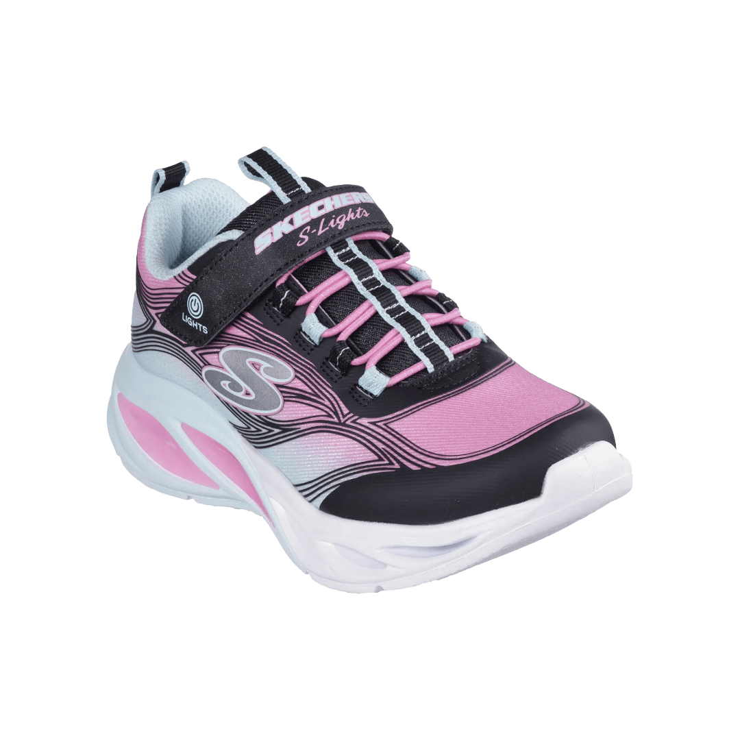 ZAPATILLAS URBANAS SKECHERS COSMIC GLOW INFANTIL | 303712L - BKMT SKECHERS 26 - CalzadosPaola