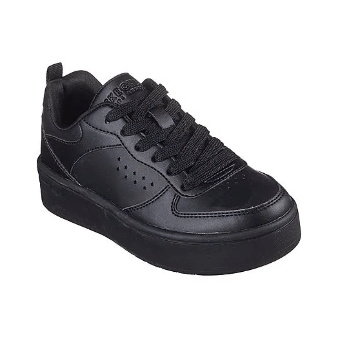 ZAPATILLAS URBANAS SKECHERS COURT HIGH INFANTIL | 310197L - BBK SKECHERS 27 - CalzadosPaola