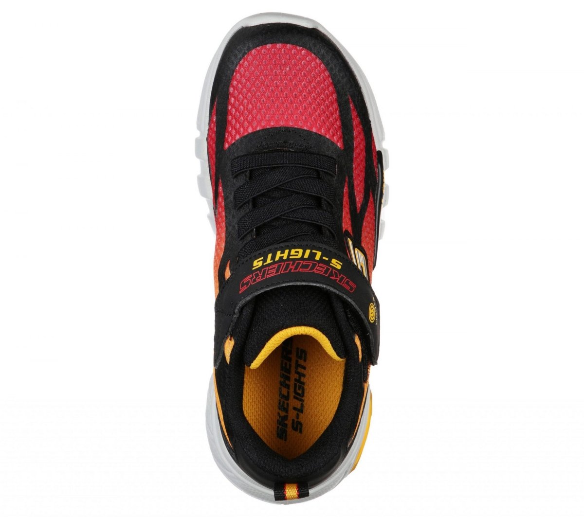 ZAPATILLAS URBANAS SKECHERS FLEX GLOW DEZLOM BEBES | 400016N - BKRD SKECHERS 25 - CalzadosPaola