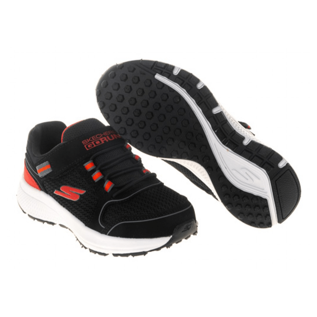ZAPATILLAS URBANAS SKECHERS GO RUN CONSISTENT INFANTIL | 405262L - BKRD SKECHERS 26 - CalzadosPaola